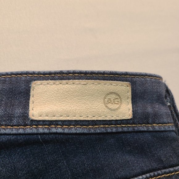 Ag Adriano Goldschmied Women's Skinny Jeans - Dark Blue - Picture 6 of 11